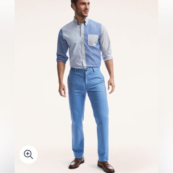 Brooks Brothers Light Blue Men's Pants - Picture 11 of 12